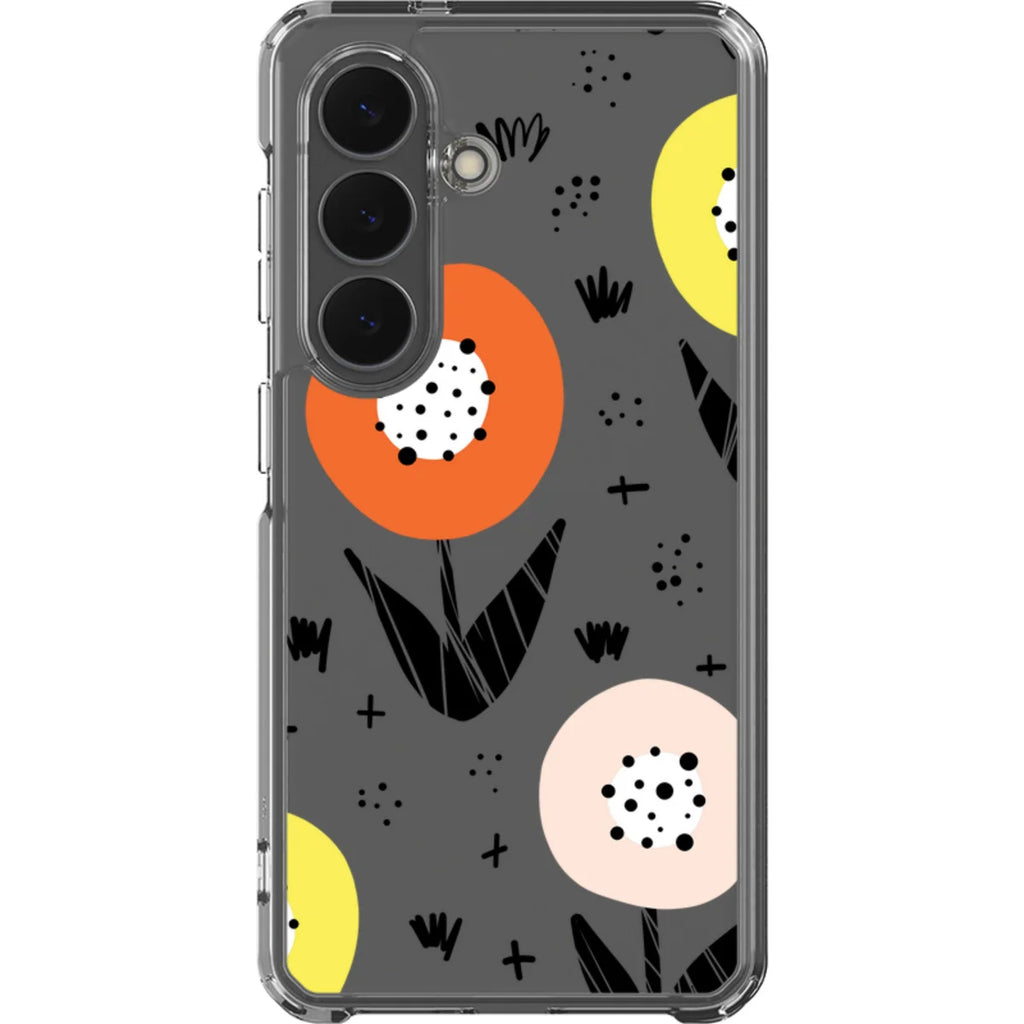 Botanical Doodle — S26 Clear Impact Case — Finnaij