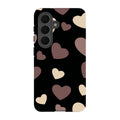 White & Black Hearts — S26 Tough Case — Finnaij