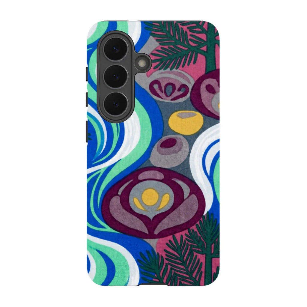 Sauna Bloom Motif by Aino Kallio — S26 Tough Case — Finnaij