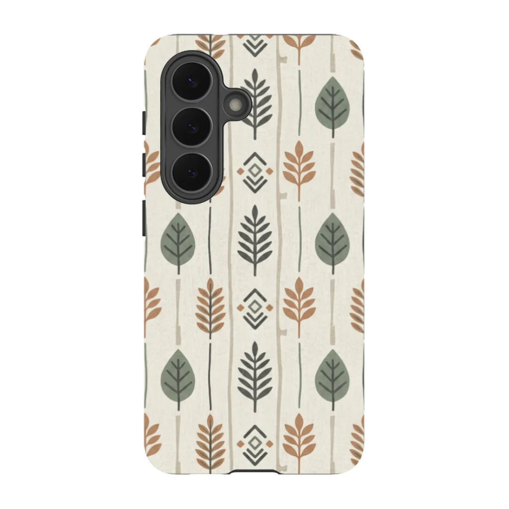 Birch and Linen Pattern by Elsi Vaarala — S26 Tough Case — Finnaij