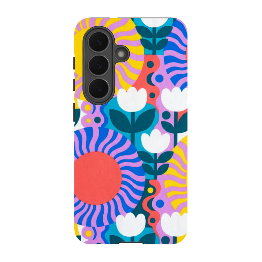 Midnight Sun Mod Bloom by Salla Niemi — S26 Tough Case — Finnaij