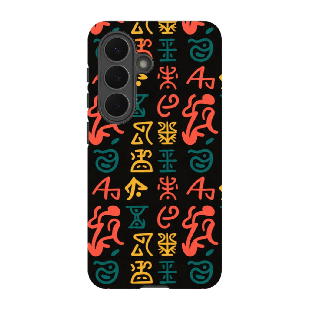 Nsibidi Pulse by Ada Okoye — Tough Case for Samsung — Finnaij