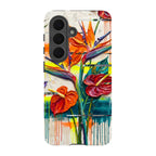 Tropical Flowers by Frida Lövström — S26 Tough Case — Finnaij
