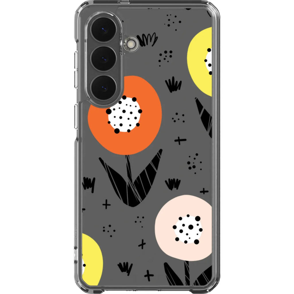 Botanical Doodle — S26 Plus Clear Impact Case — Finnaij