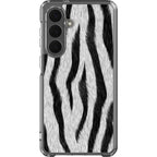 Zebra Groove — S26 Plus Clear Impact Case — Finnaij