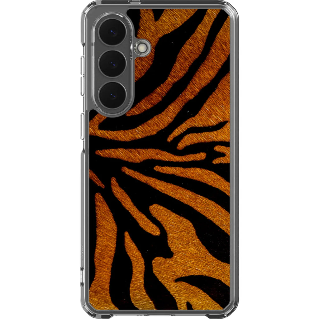 Stripes of the Wild — S26 Plus Clear Impact Case — Finnaij