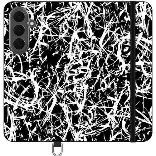 Black-White Grunge — S26 Plus Wallet Case — Finnaij