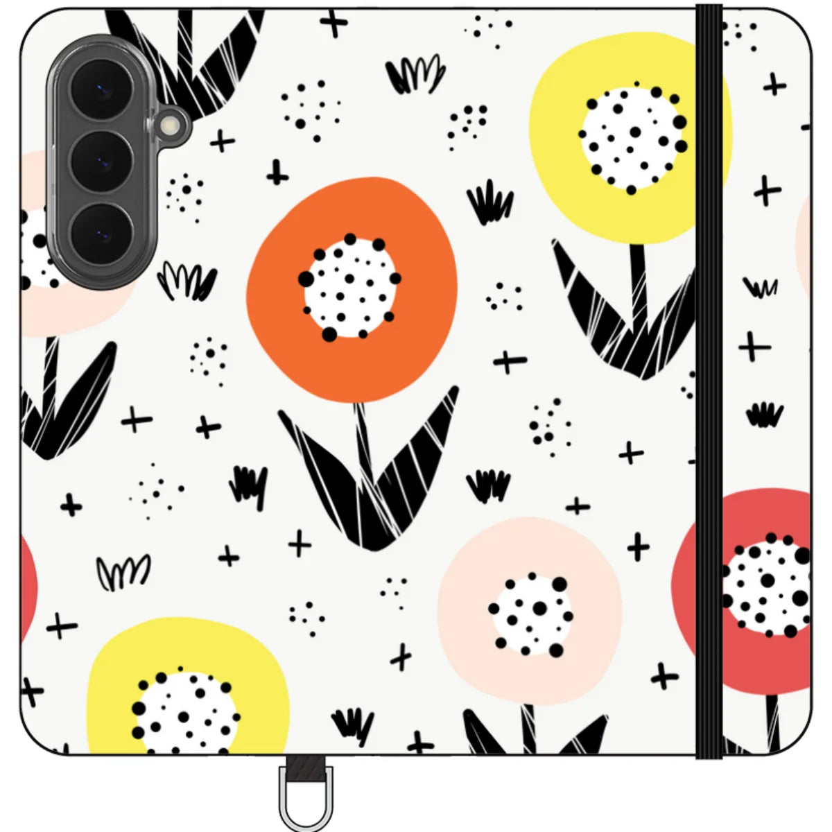 Botanical Doodle — S26 Plus Wallet Case — Finnaij
