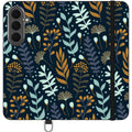 Wild Floral Vegan Leather — S26 Plus Wallet Case — Finnaij