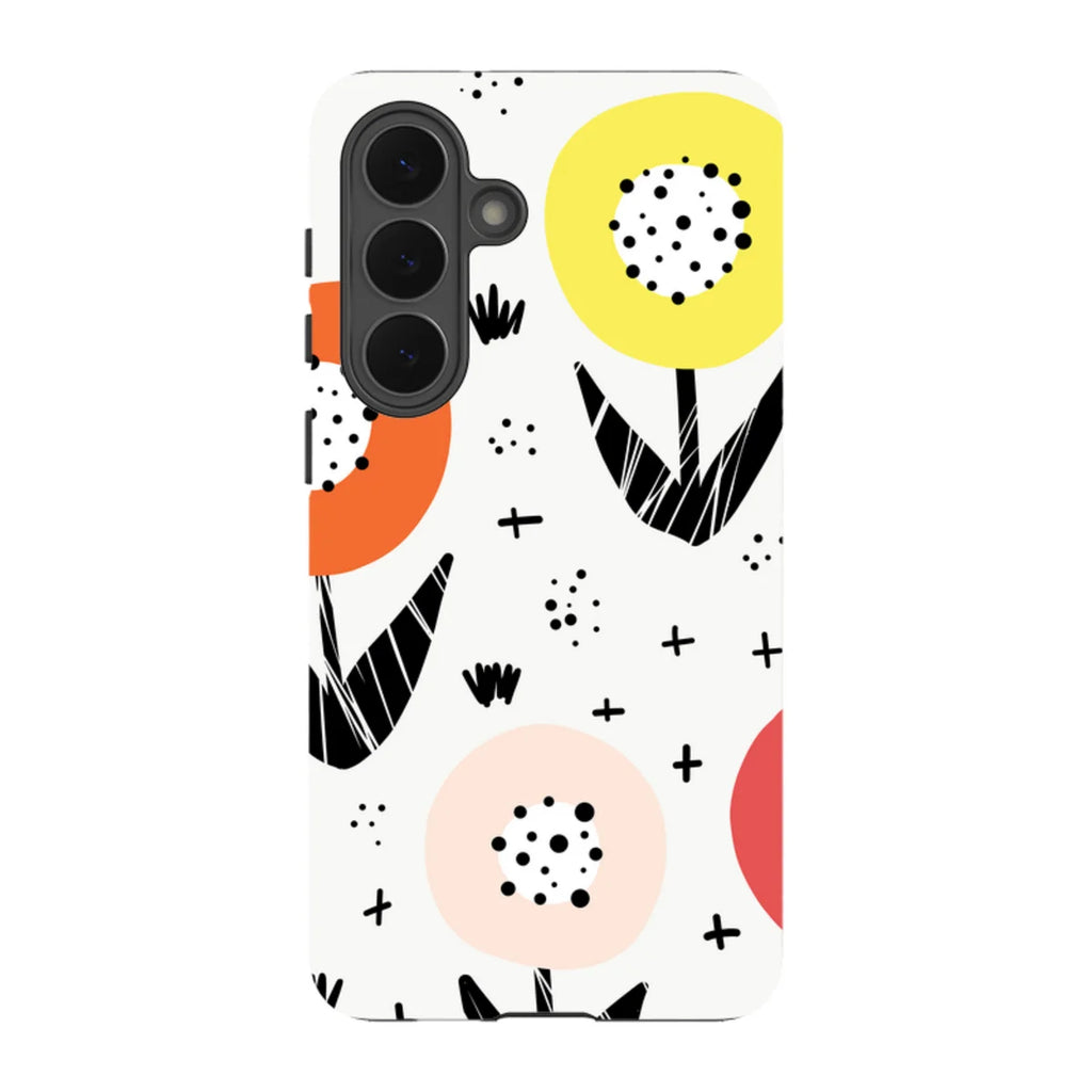 Botanical Doodle — S26 Plus Tough Case — Finnaij