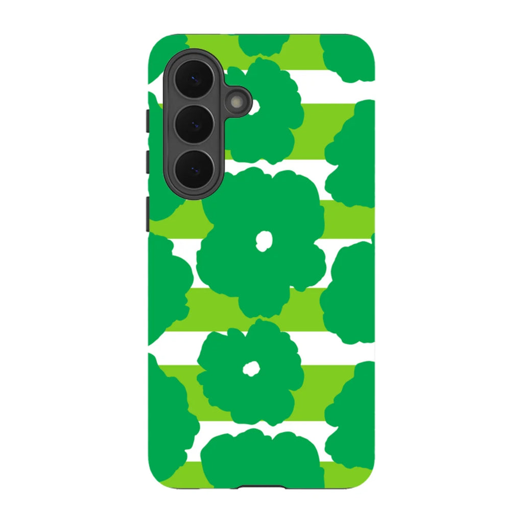 Bold Floral Green — S26 Plus Tough Case — Finnaij