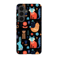 Nordic Ornament Black — S26 Plus Tough Case — Finnaij