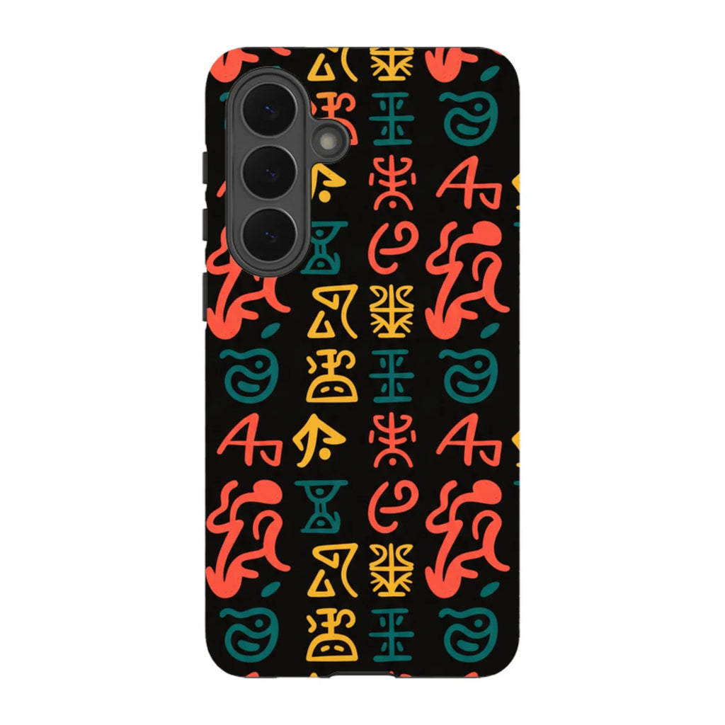 Nsibidi Pulse by Ada Okoye — Tough Case for Samsung — Finnaij