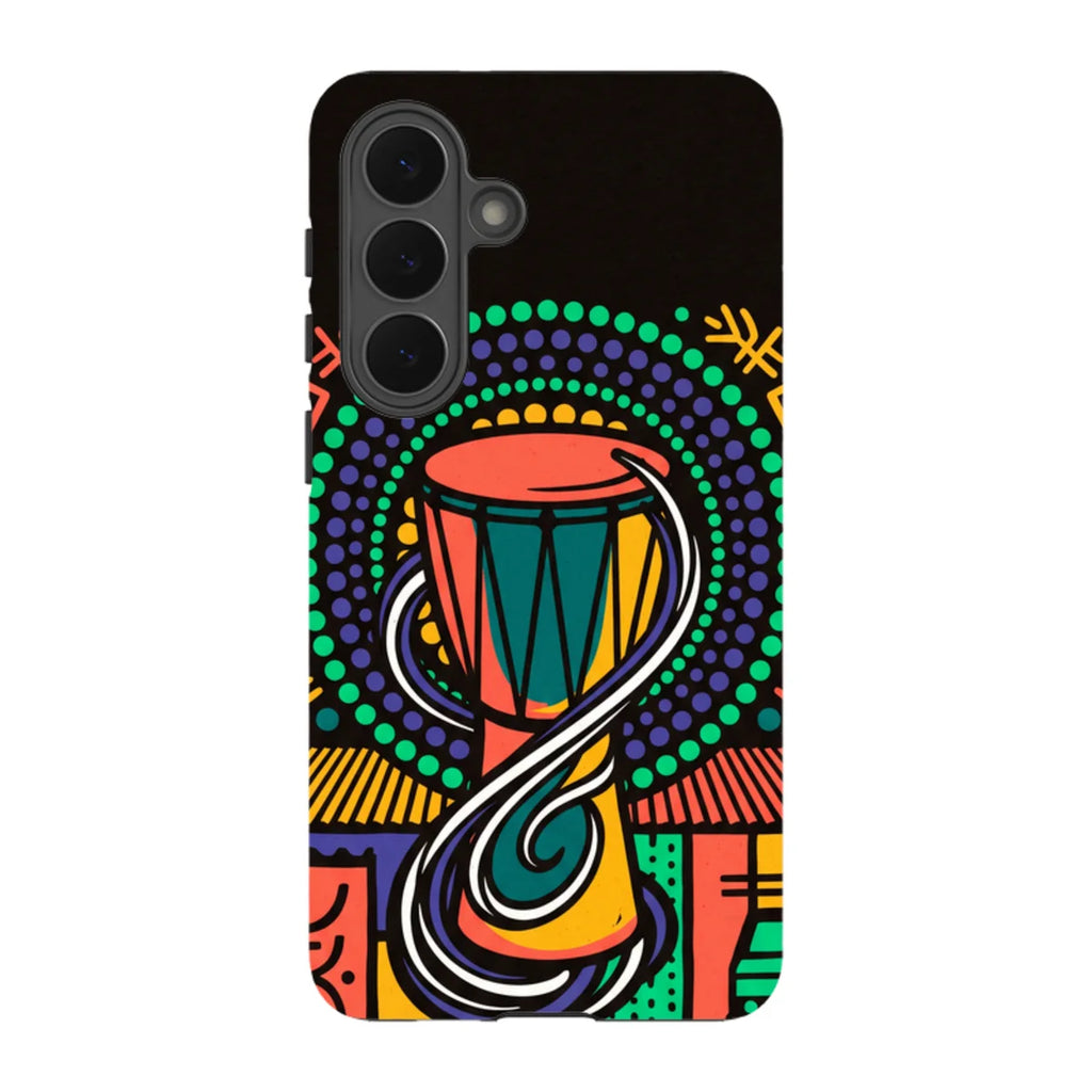 Talking Drum Halo by Ada Okoye — S26 Plus Tough Case — Finnaij