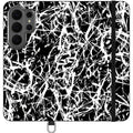 Black-White Grunge — S26 Ultra Wallet Case — Finnaij