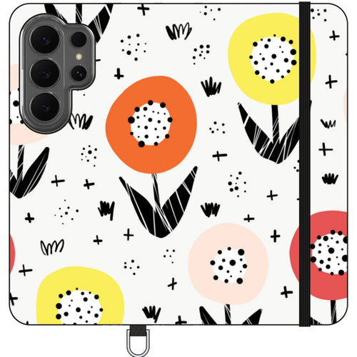Botanical Doodle — S26 Ultra Wallet Case — Finnaij