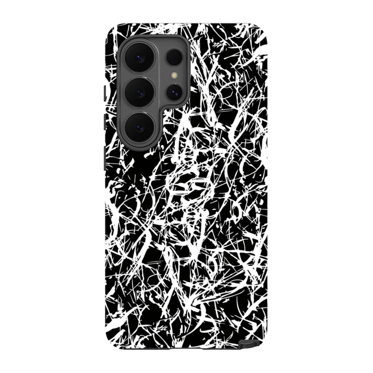 Black-White Grunge — S26 Ultra Tough Case — Finnaij