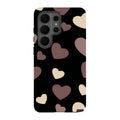 White & Black Hearts — S26 Ultra Tough Case — Finnaij