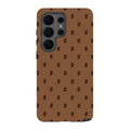 Monogram Chocolate Lover — S26 Ultra Tough Case — Finnaij