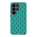 Monogram Teal — S26 Ultra Tough Case — Finnaij