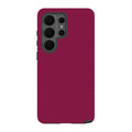 Simple Range Burgundy Orchid — S26 Ultra Tough Case — Finnaij