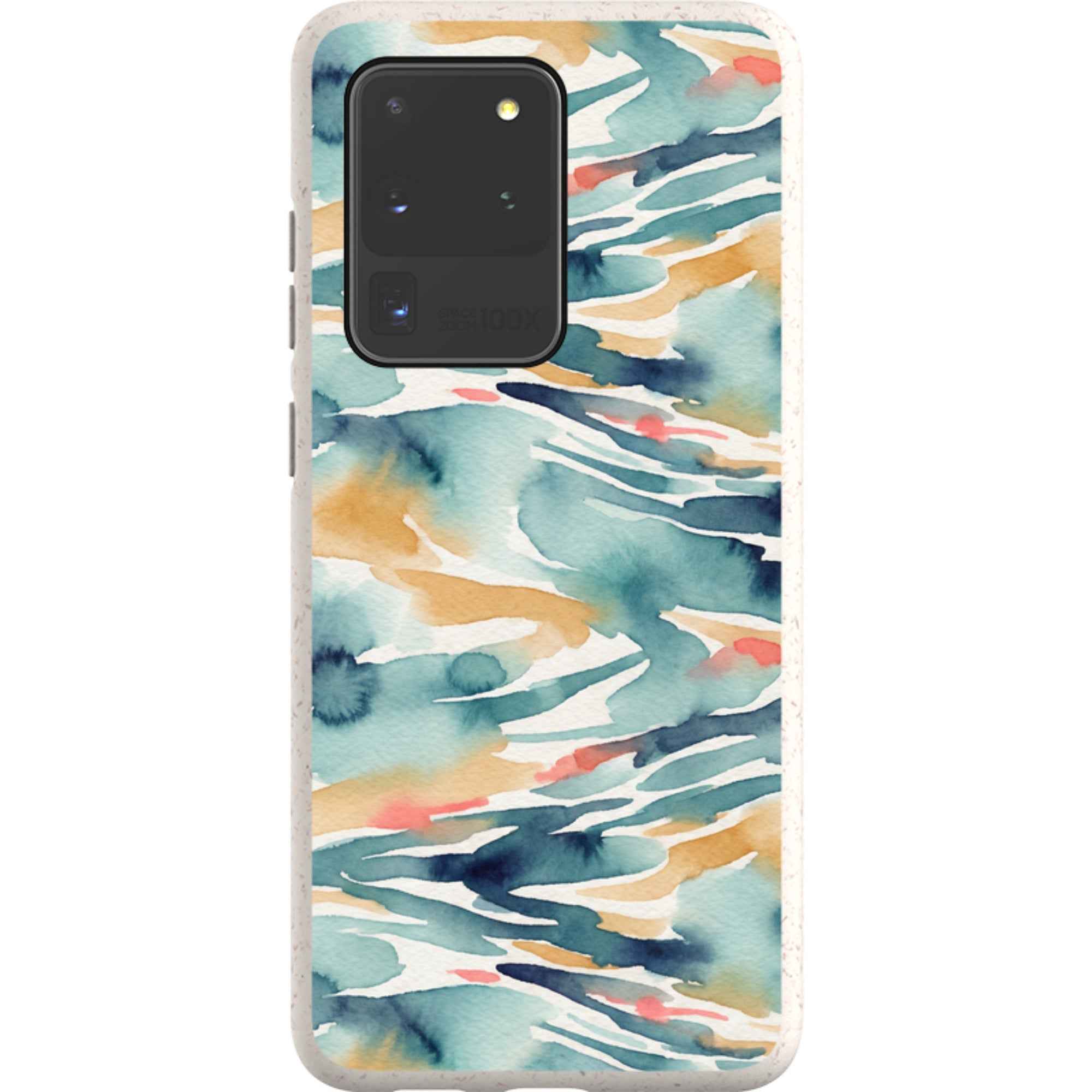 River Reflection Pattern Crop by Tobi Akinyemi - Samsung Galaxy Bio-degradable Case