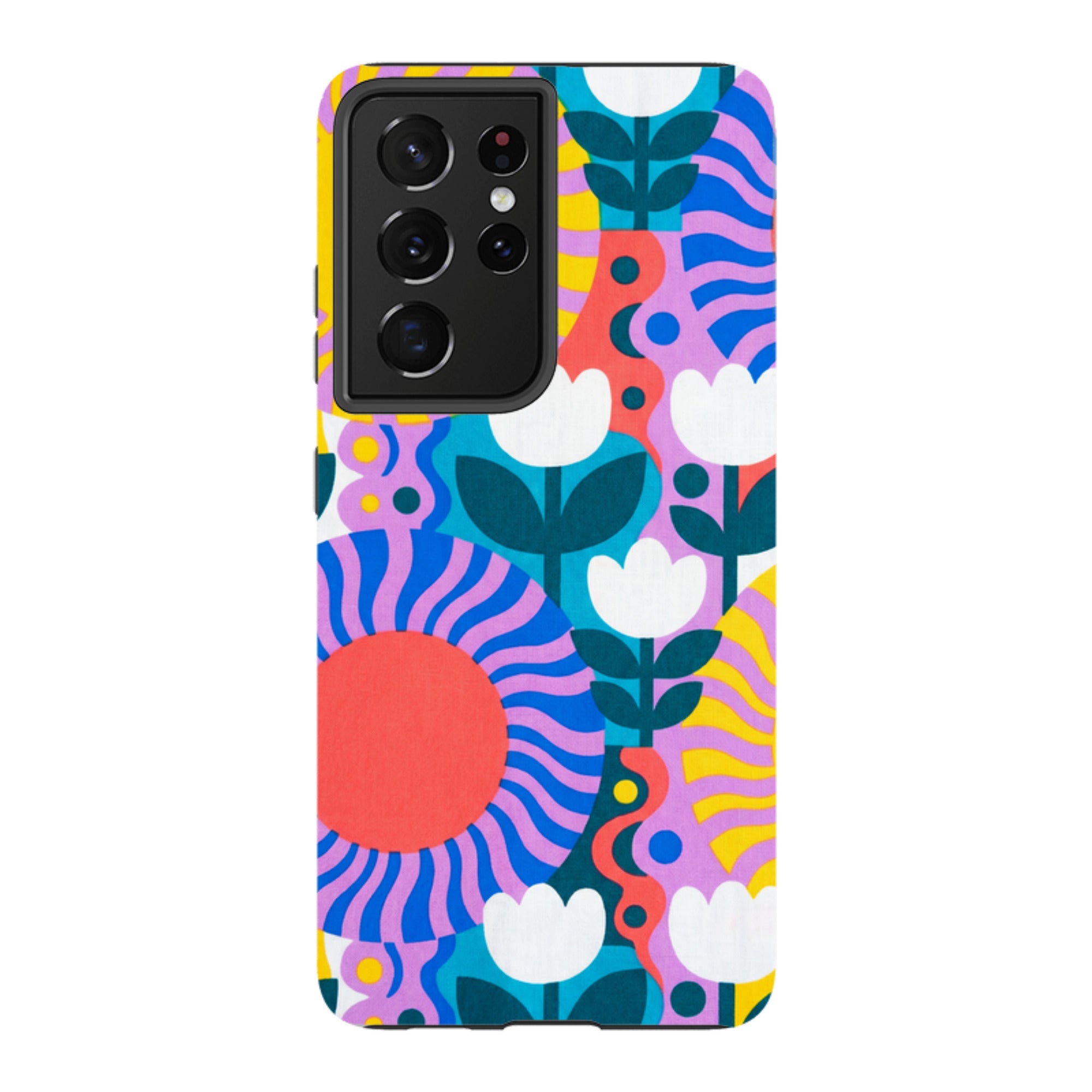 Midnight Sun Mod Bloom by Salla Niemi - Samsung Tough Case