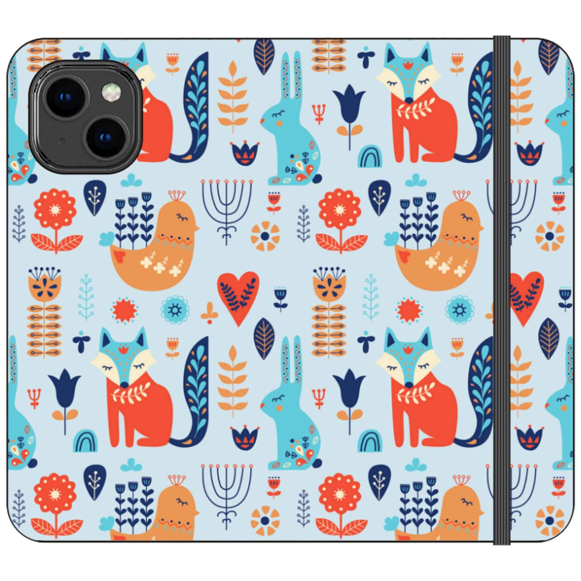 Nordic Ornament — iPhone 14 Wallet Case — Finnaij