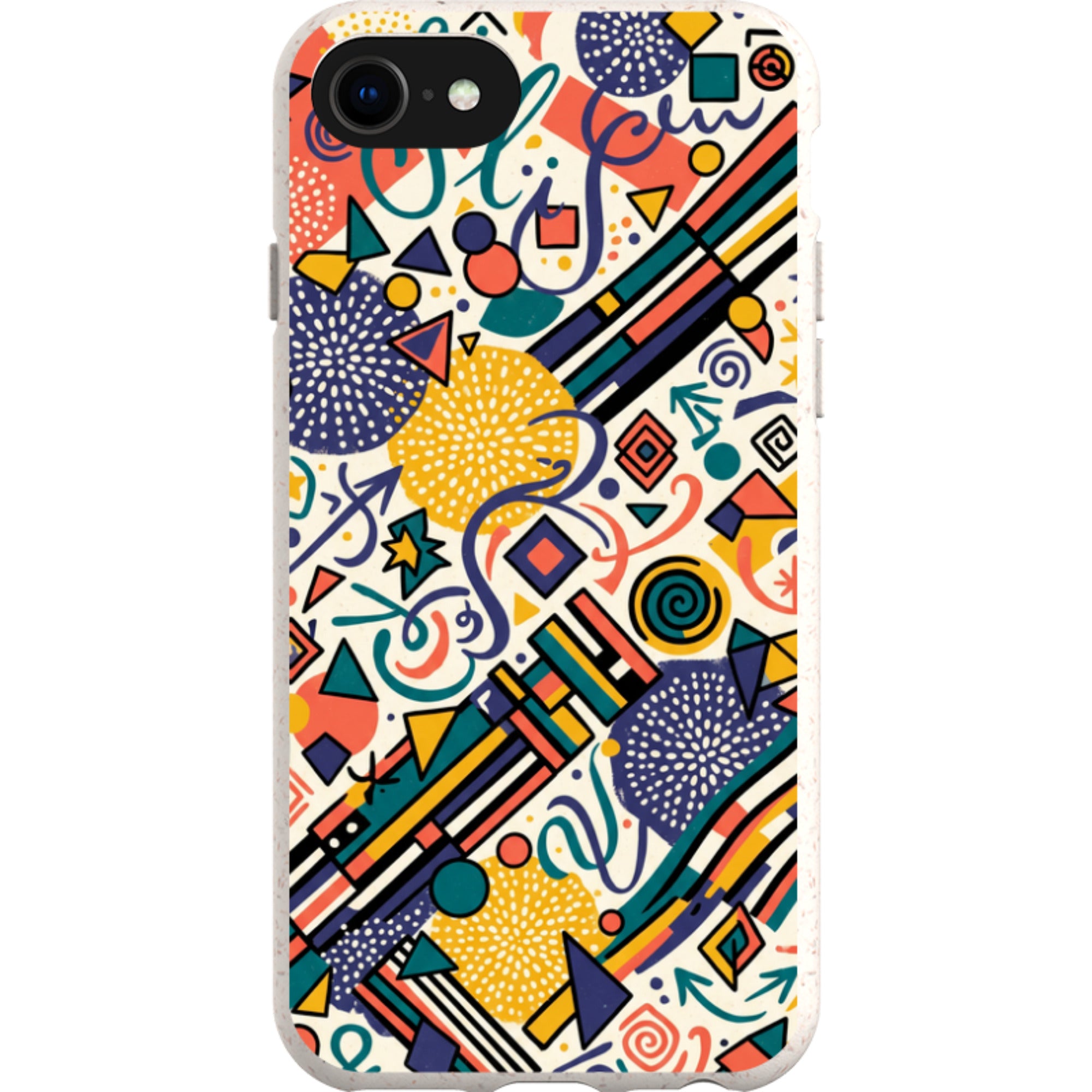 Festival Confetti (Daylight) by Ada Okoye — iPhone SE3 iPhone Bio-degradable Case — Finnaij