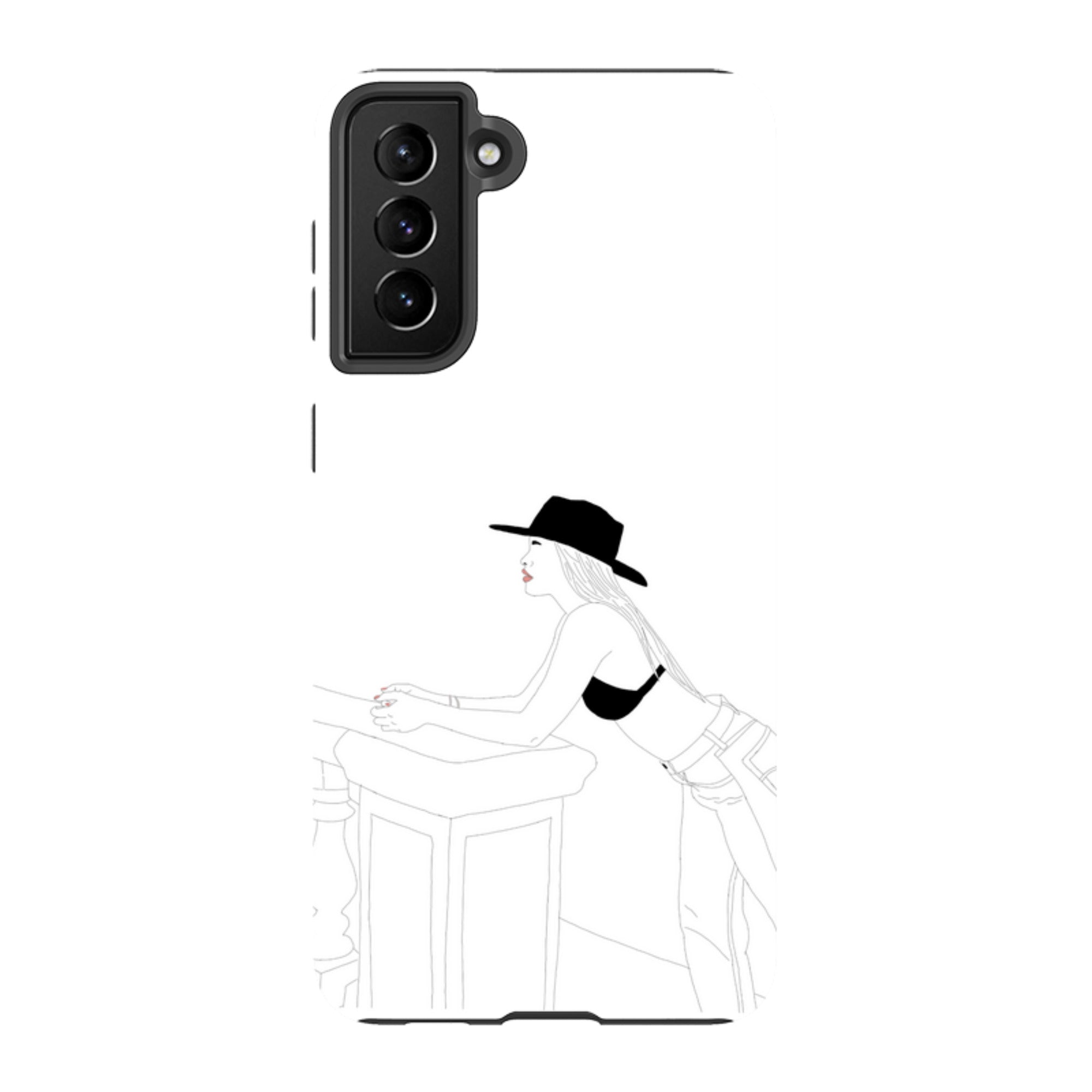 Cowgirl by Keagan Haight — Samsung Galaxy Tough Case — Finnaij