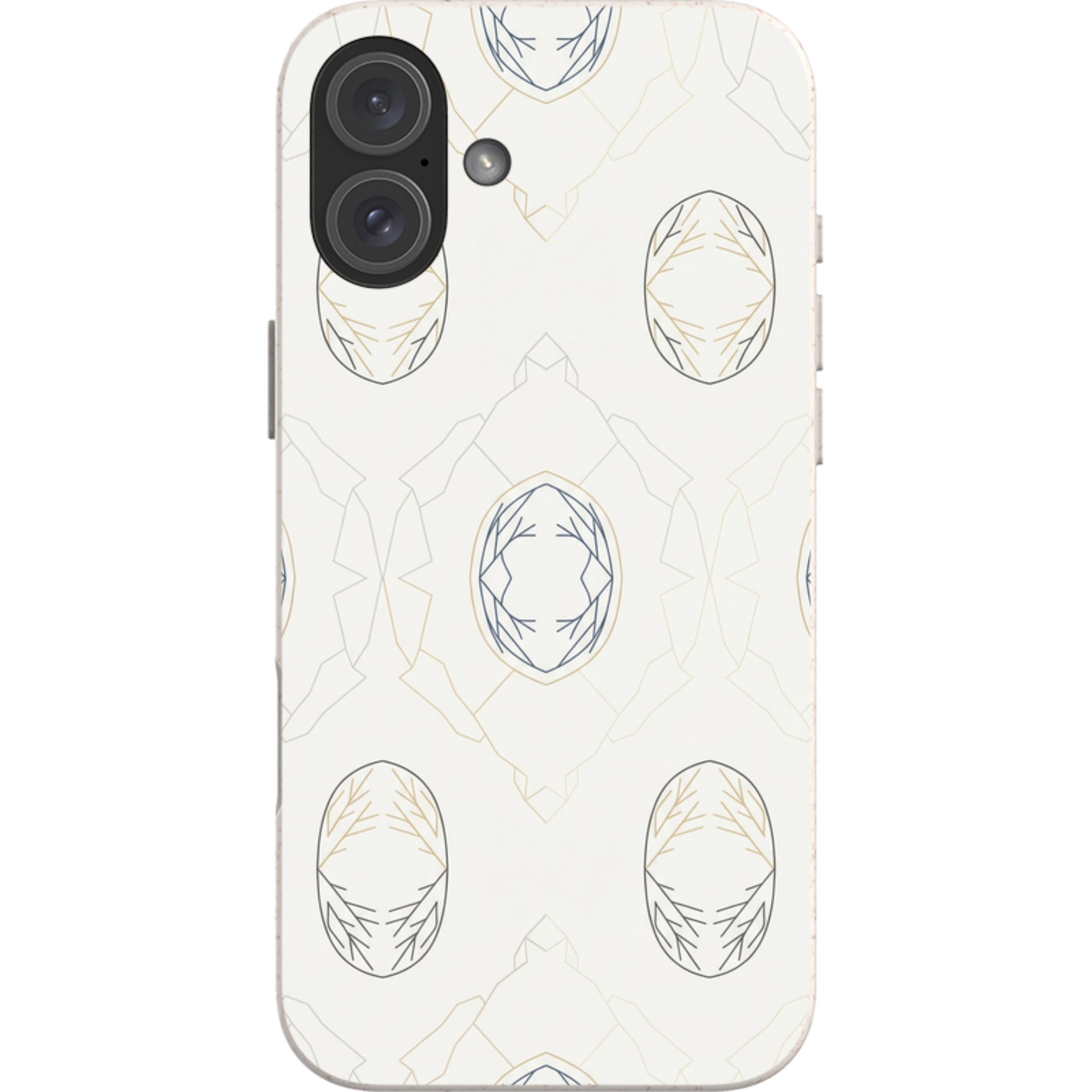 Frozen Lake Silence by Elsi Vaarala — iPhone 16 Plus iPhone Bio-degradable Case — Finnaij