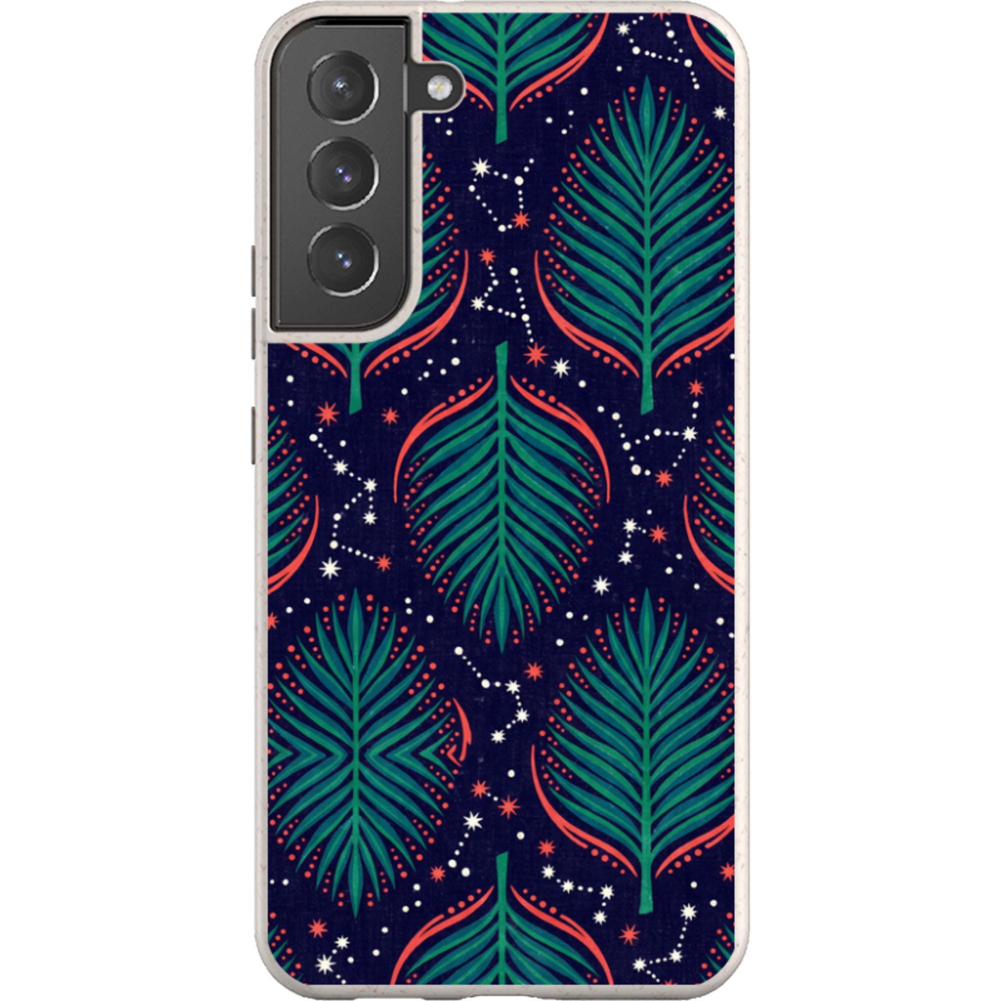 Palm Frond Constellations by Ada Okoye — Galaxy Bio-degradable Case for Samsung Galaxy — Finnaij