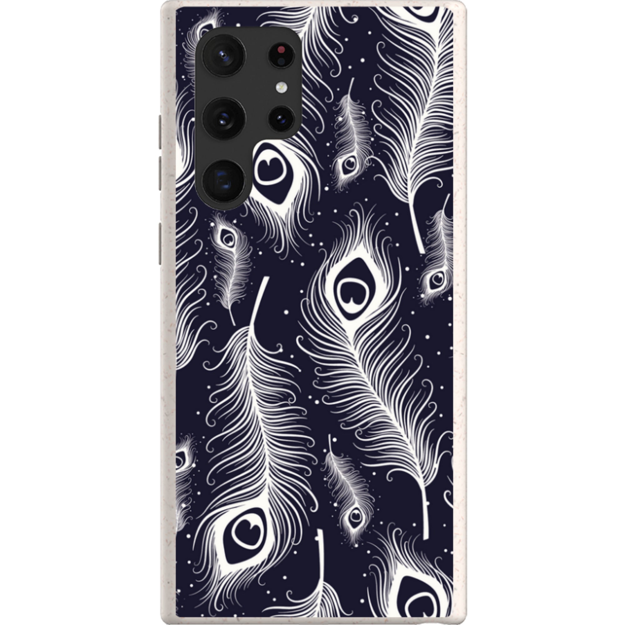 Feathers in Bloom — Samsung Galaxy Bio-degradable Case — Finnaij