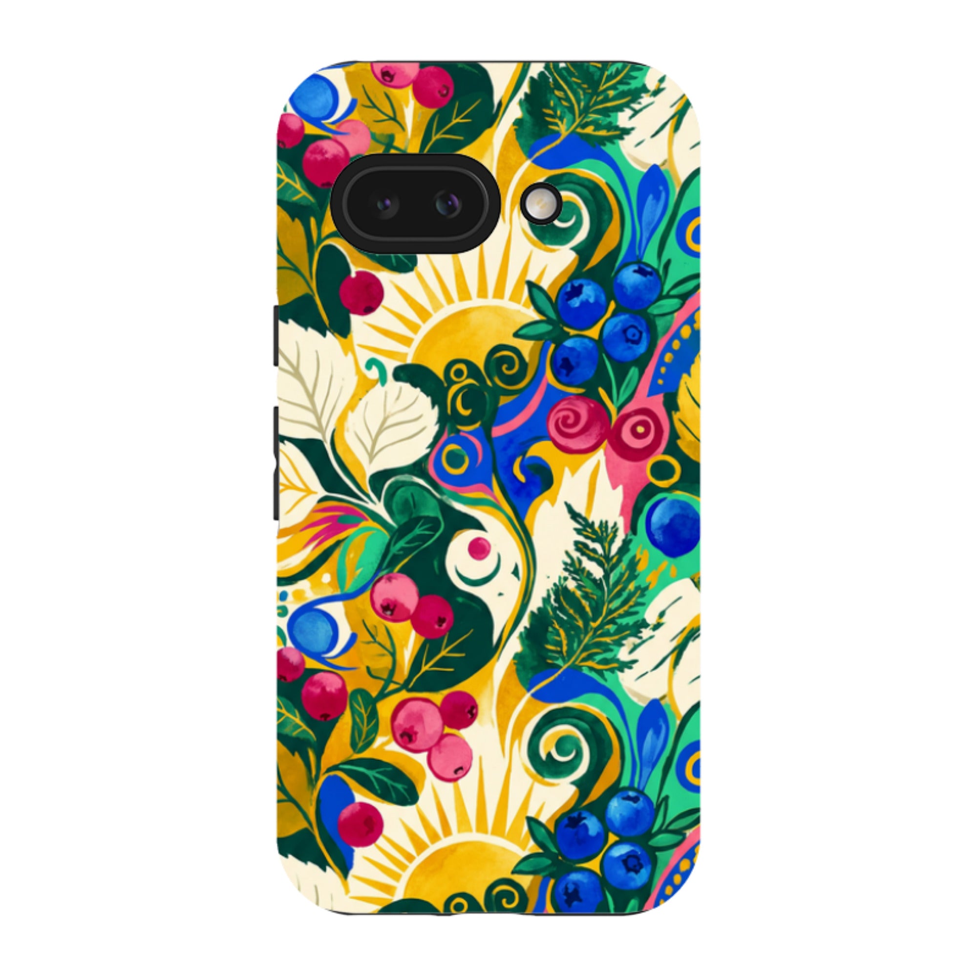 Berry Meadow Glow by Aino Kallio — Google Tough Case — Finnaij