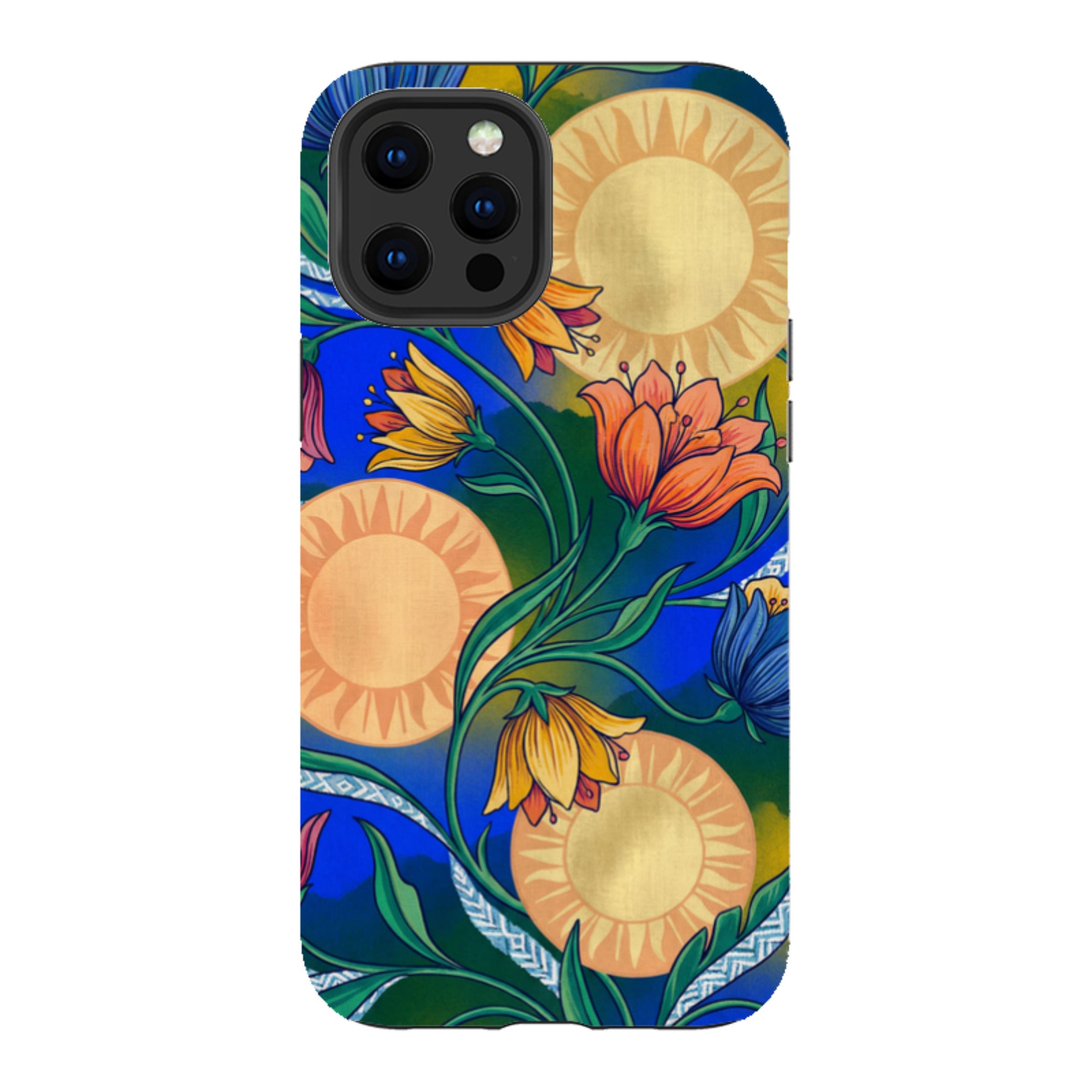 Midnight Sun Garden by Aino Kallio - iPhone Tough Case