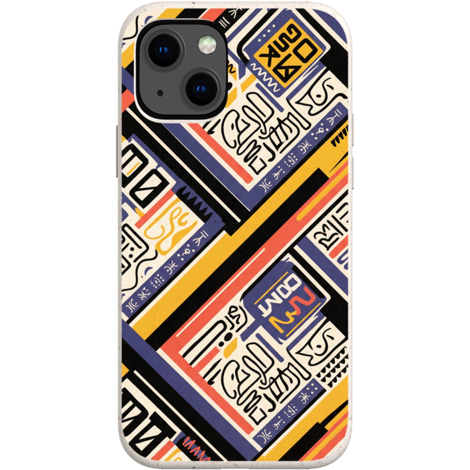 Danfo After Dark by Ada Okoye — iPhone 13 Mini iPhone Bio-degradable Case — Finnaij