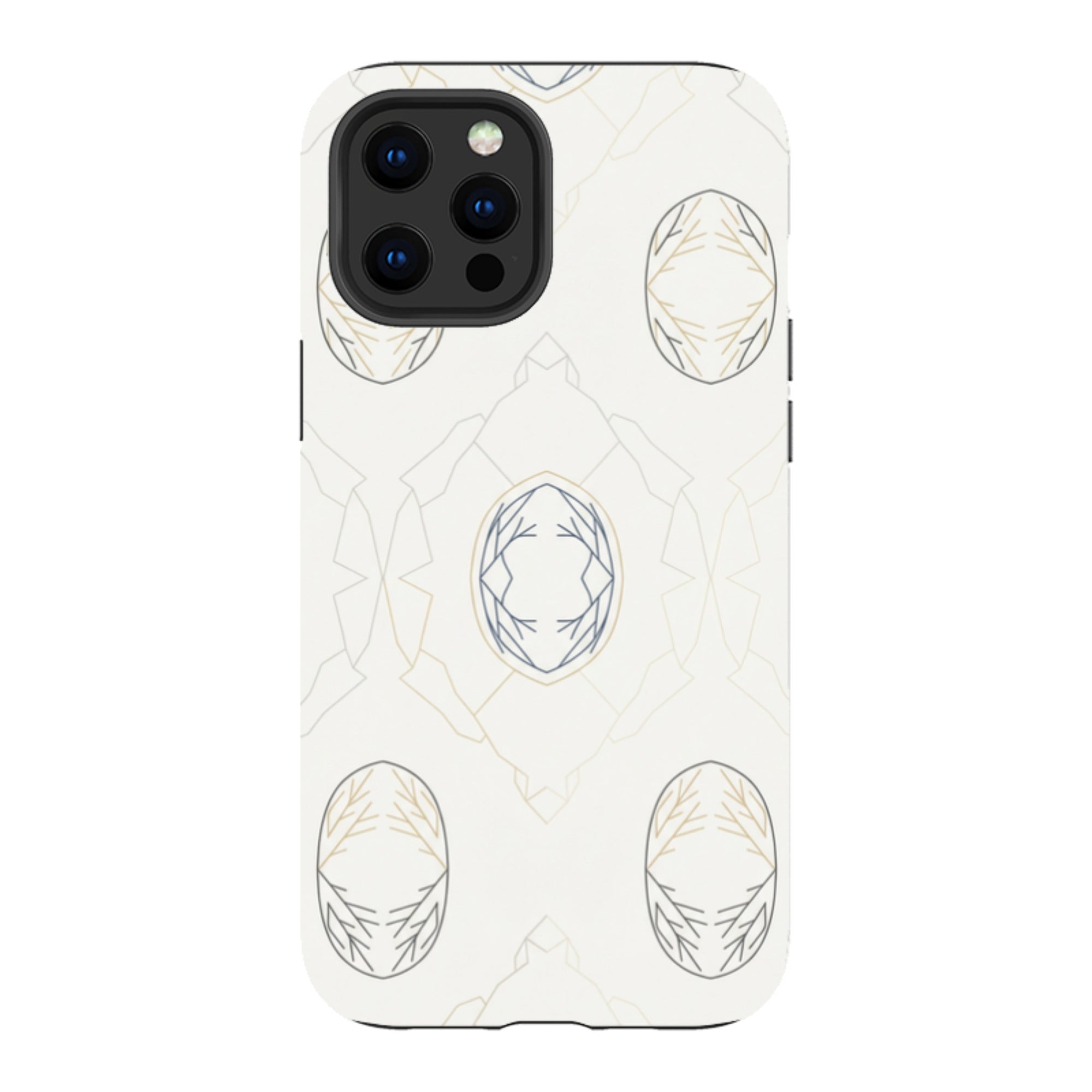 Frozen Lake Silence by Elsi Vaarala - iPhone Tough Case