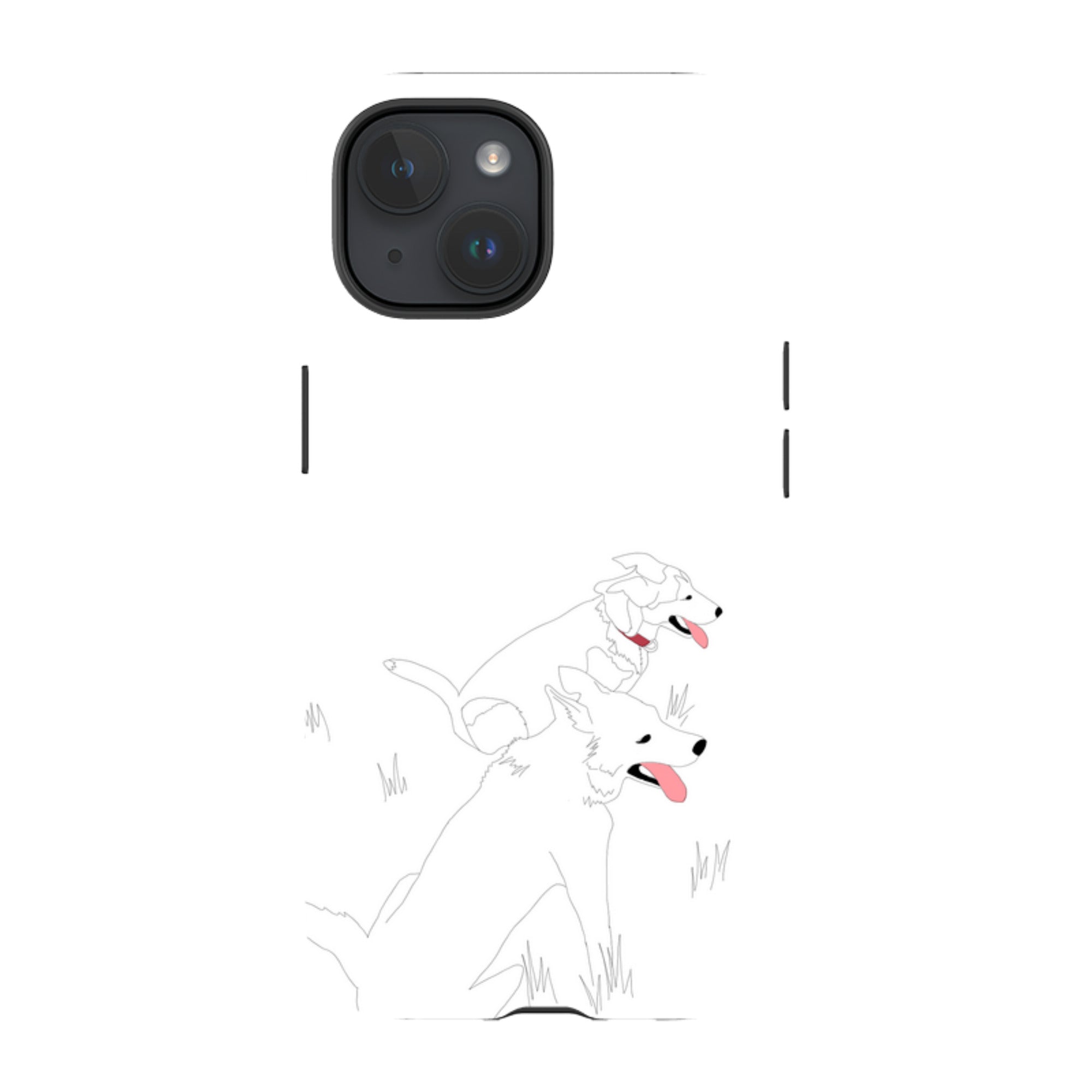 Sunny and Kit Kat by Keagan Haight — Apple iPhone Tough Case — Finnaij