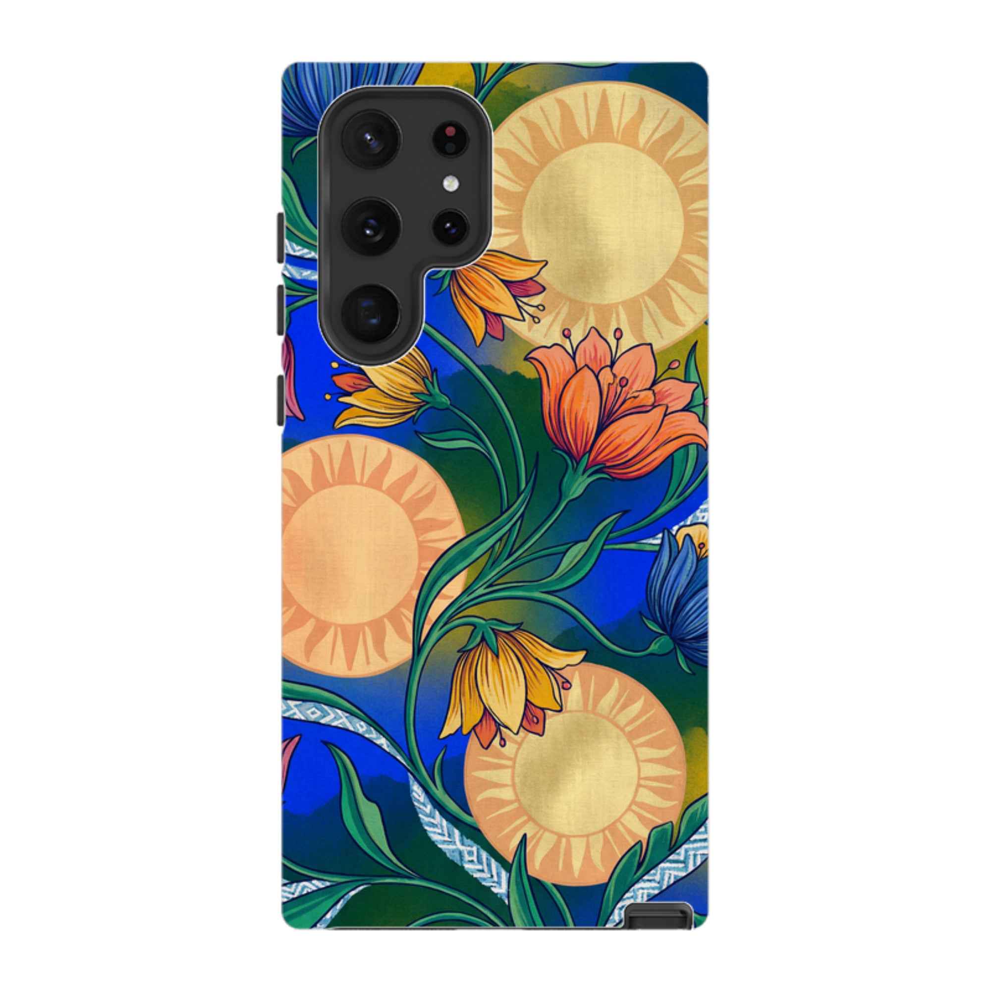 Midnight Sun Garden by Aino Kallio - Samsung Tough Case