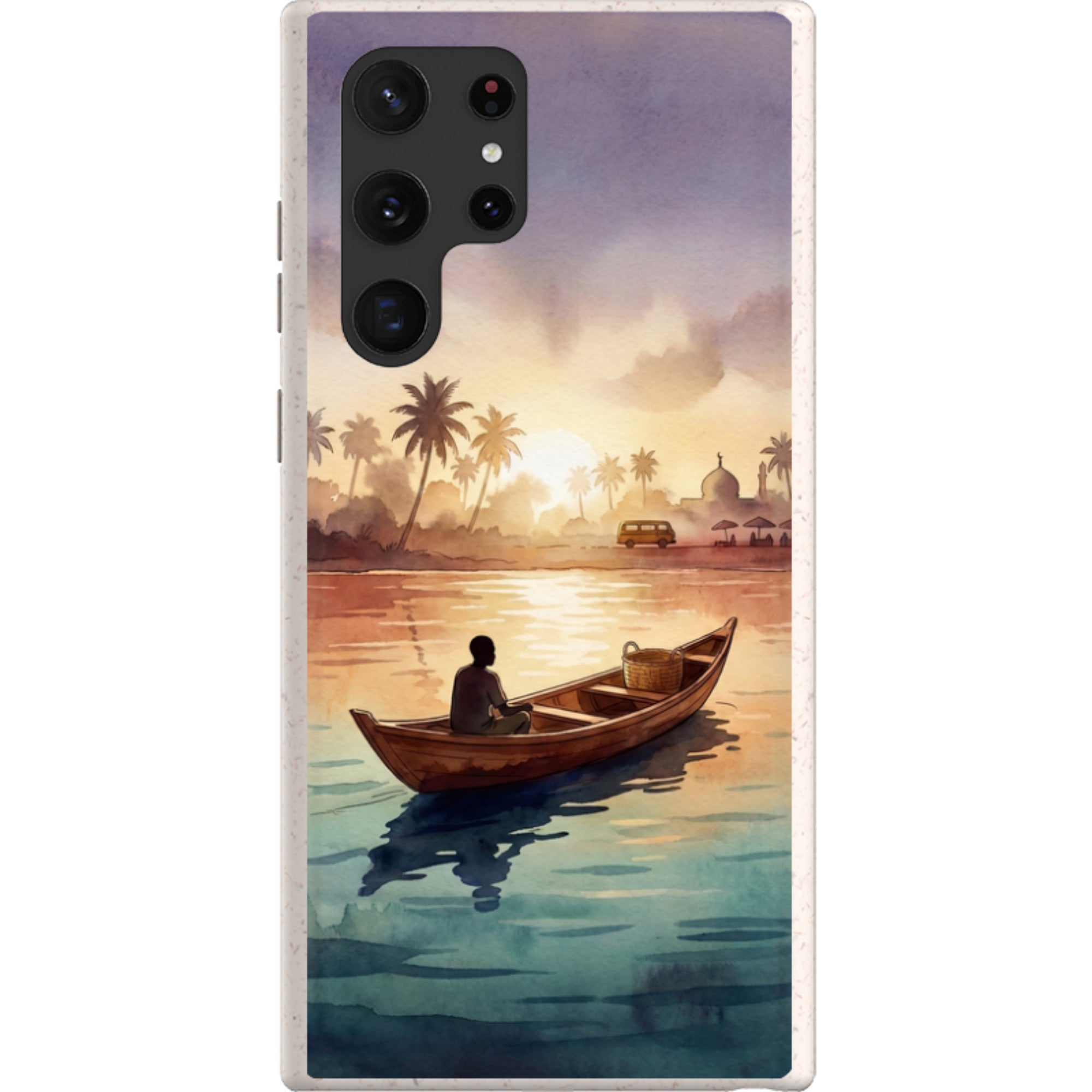 Lagoon Morning by Tobi Akinyemi — Galaxy Bio-degradable Case for Samsung Galaxy — Finnaij