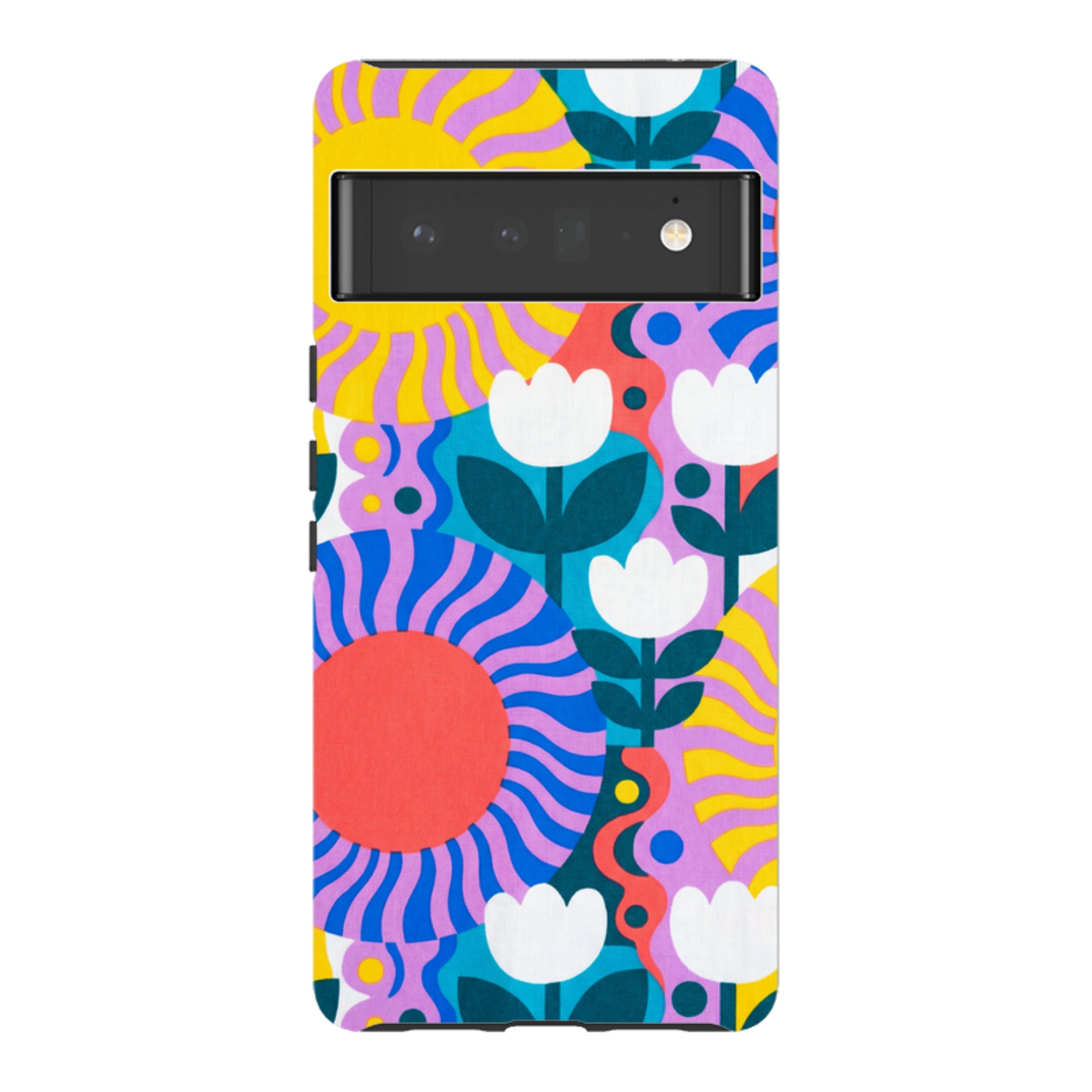 Midnight Sun Mod Bloom by Salla Niemi - Google Tough Case