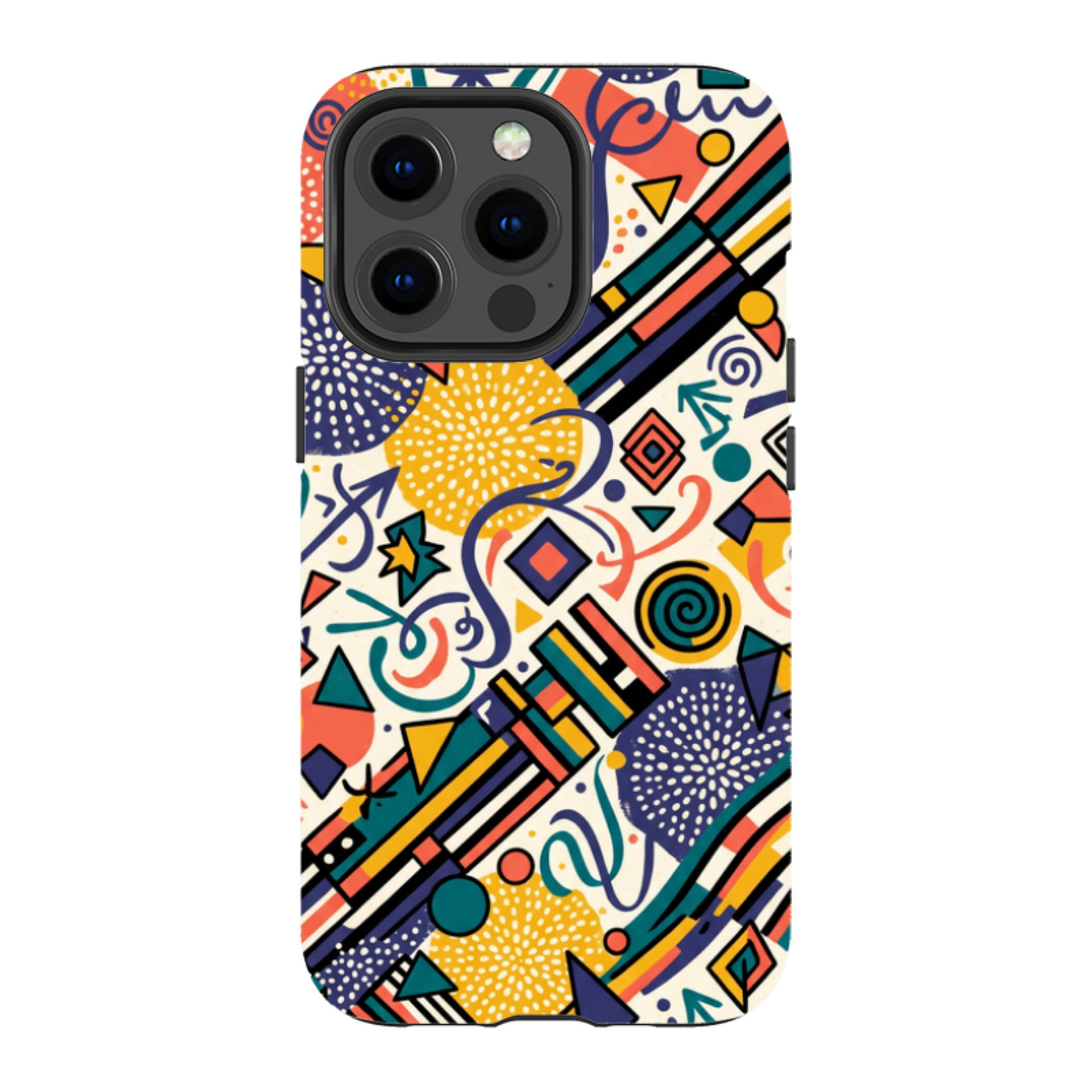 Festival Confetti (Daylight) by Ada Okoye — MagSafe Tough Case for iPhone — Finnaij