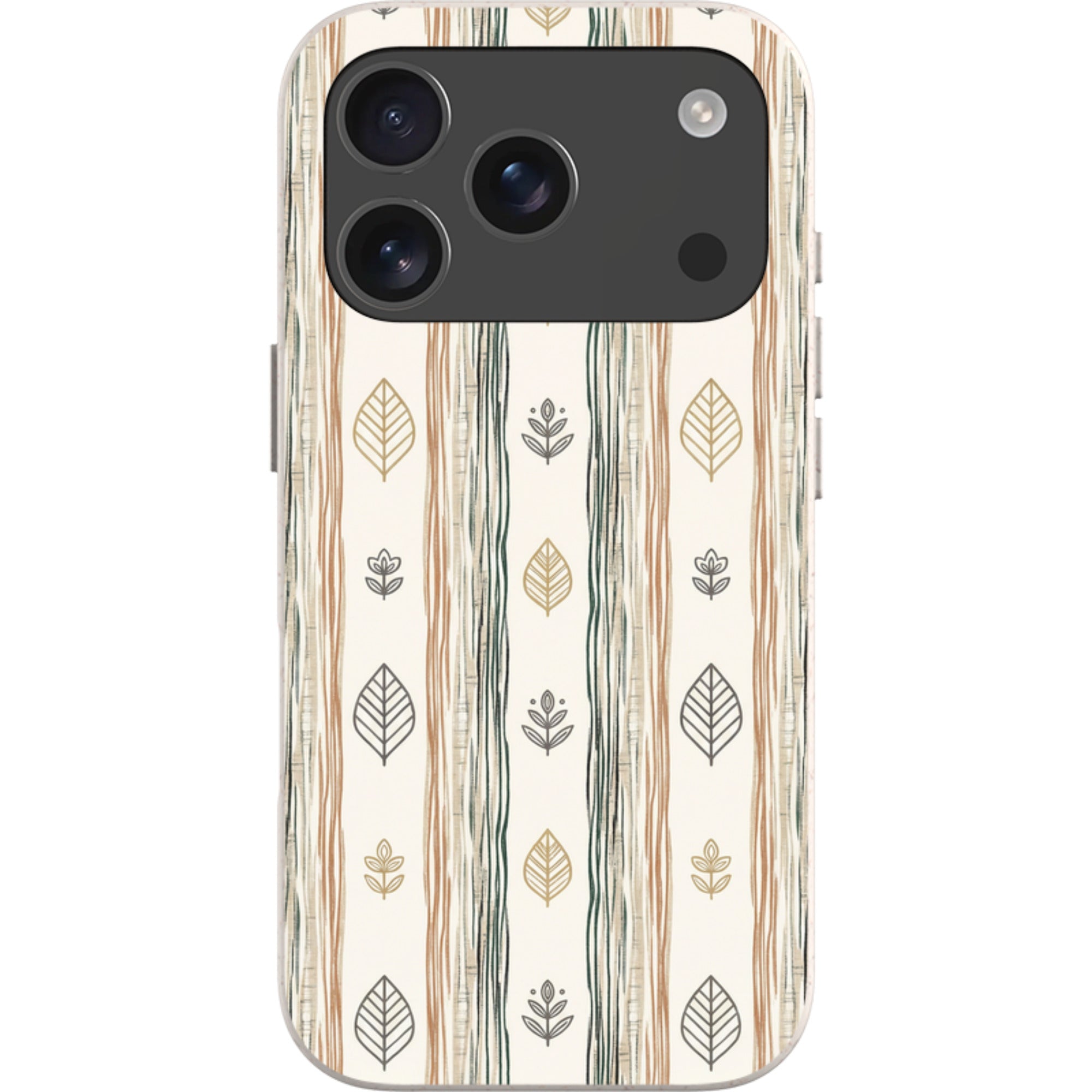 Birch Linen Harmony by Elsi Vaarala — iPhone 17 Pro iPhone Bio-degradable Case — Finnaij