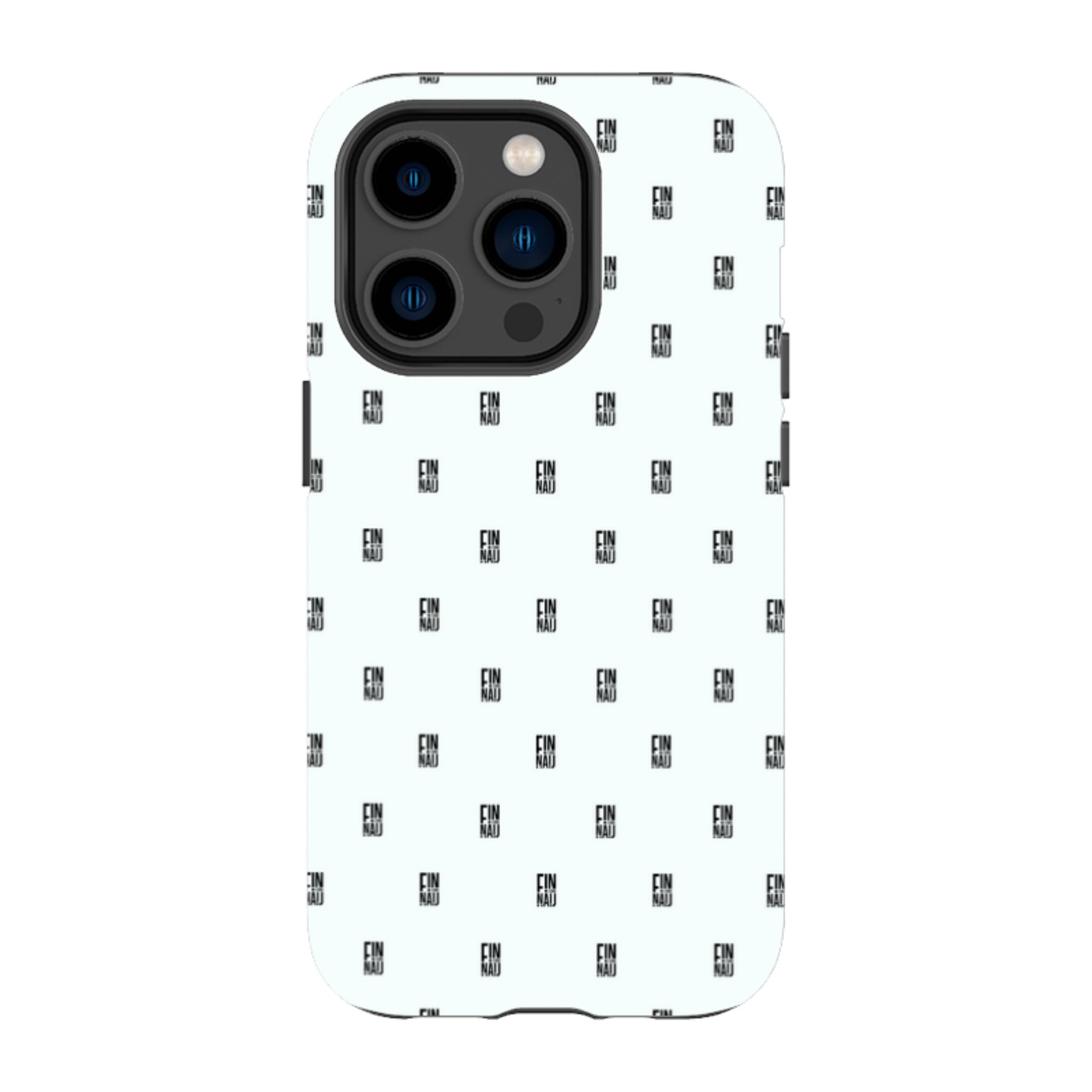 Monogram Snow — Apple iPhone Tough Case — Finnaij