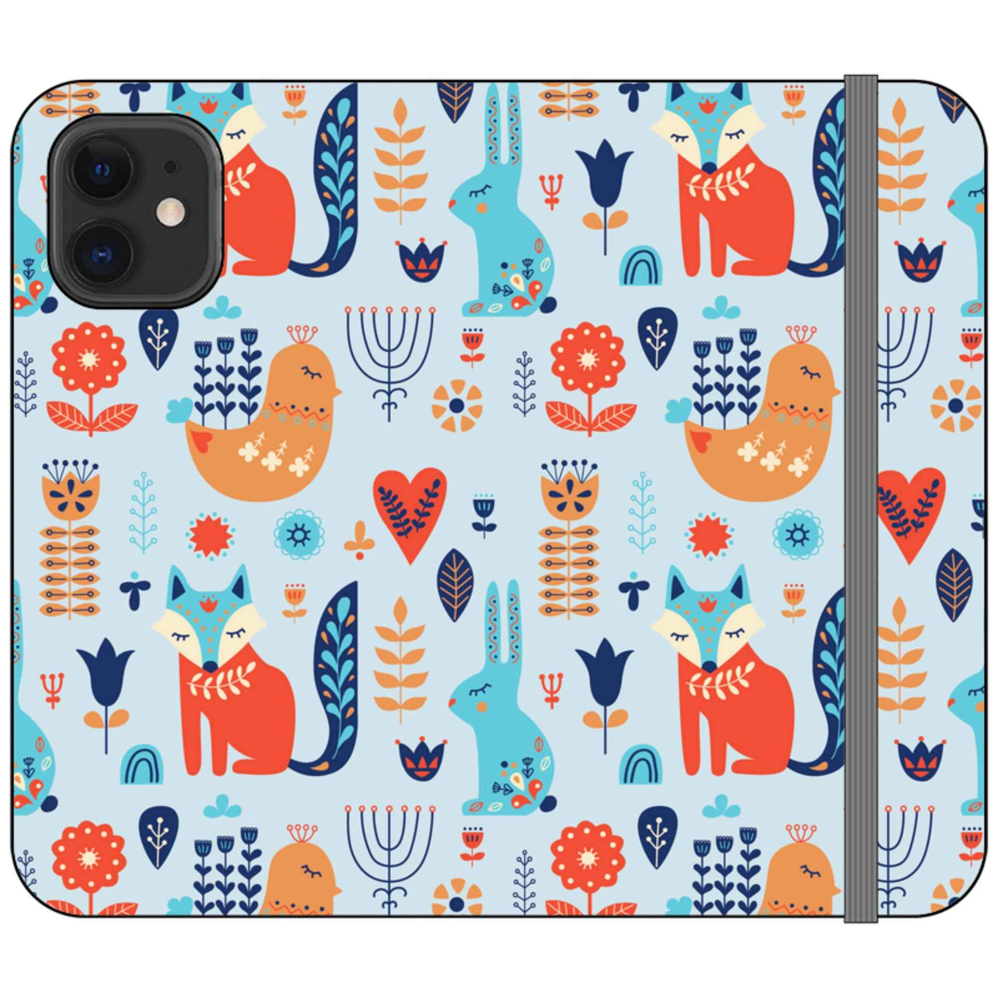 Nordic Ornament — iPhone 12 Mini Wallet Case — Finnaij