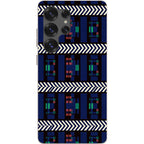 Midnight Aso-Oke by Ada Okoye — S25 Ultra Samsung Galaxy Bio-degradable Case — Finnaij