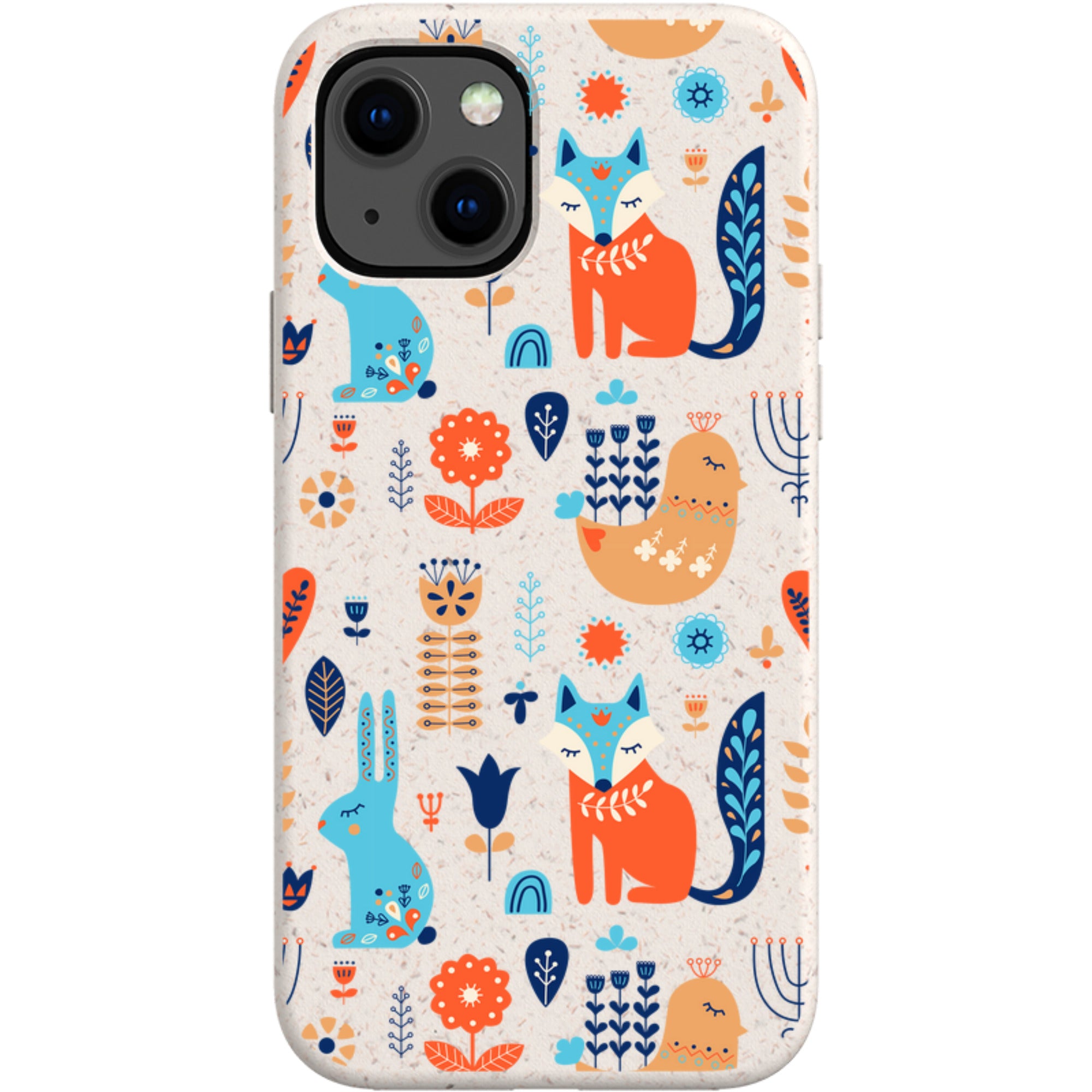 Nordic Ornament Natural — iPhone 13 Mini iPhone Bio-degradable Case — Finnaij