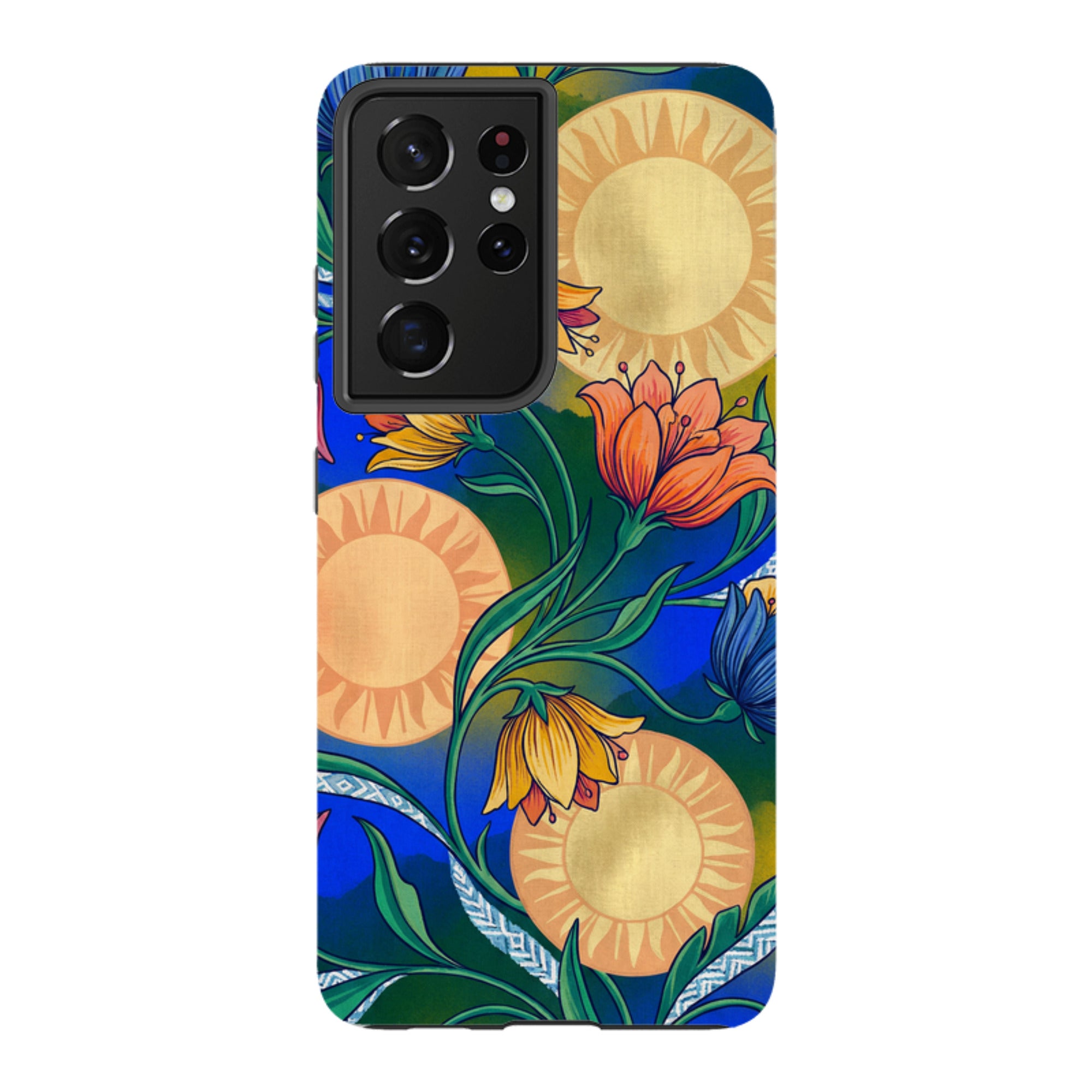 Midnight Sun Garden by Aino Kallio - Samsung Tough Case