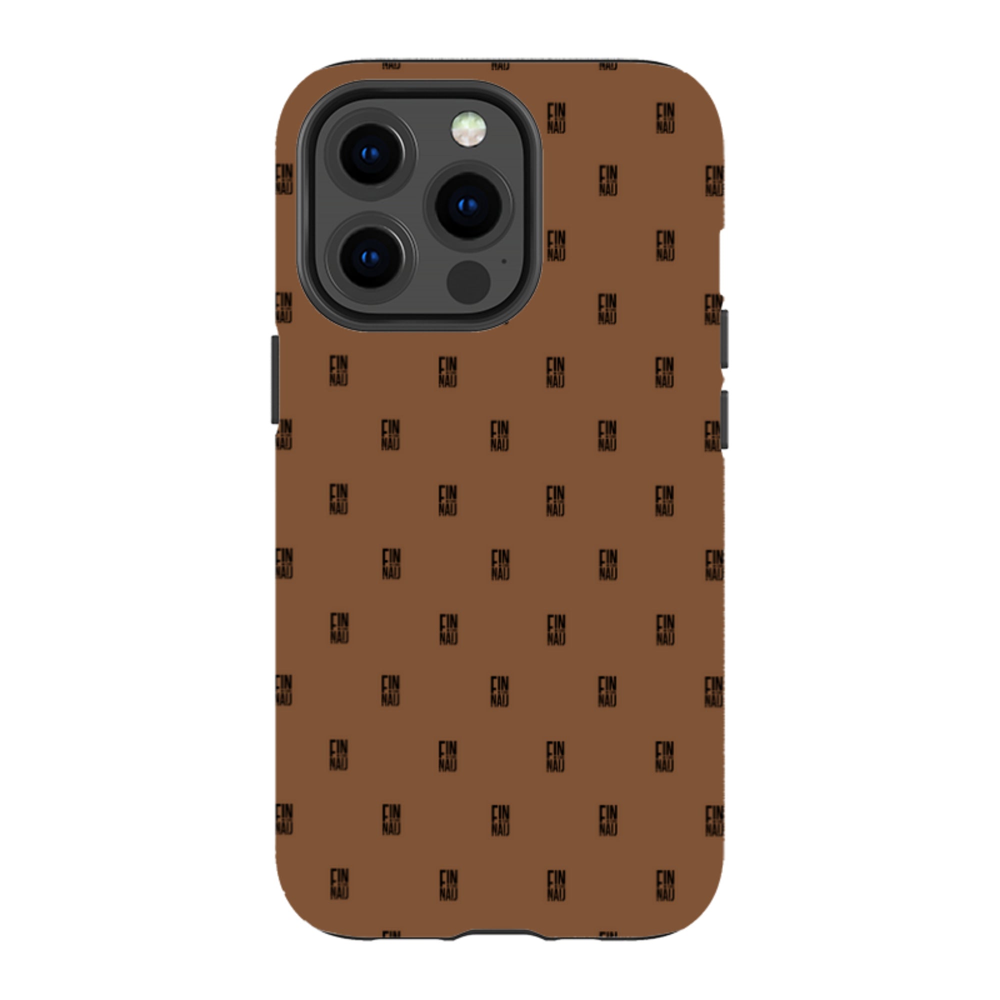 Monogram Chocolate Lover — iPhone 13 Pro Magsafe Tough Case — Finnaij