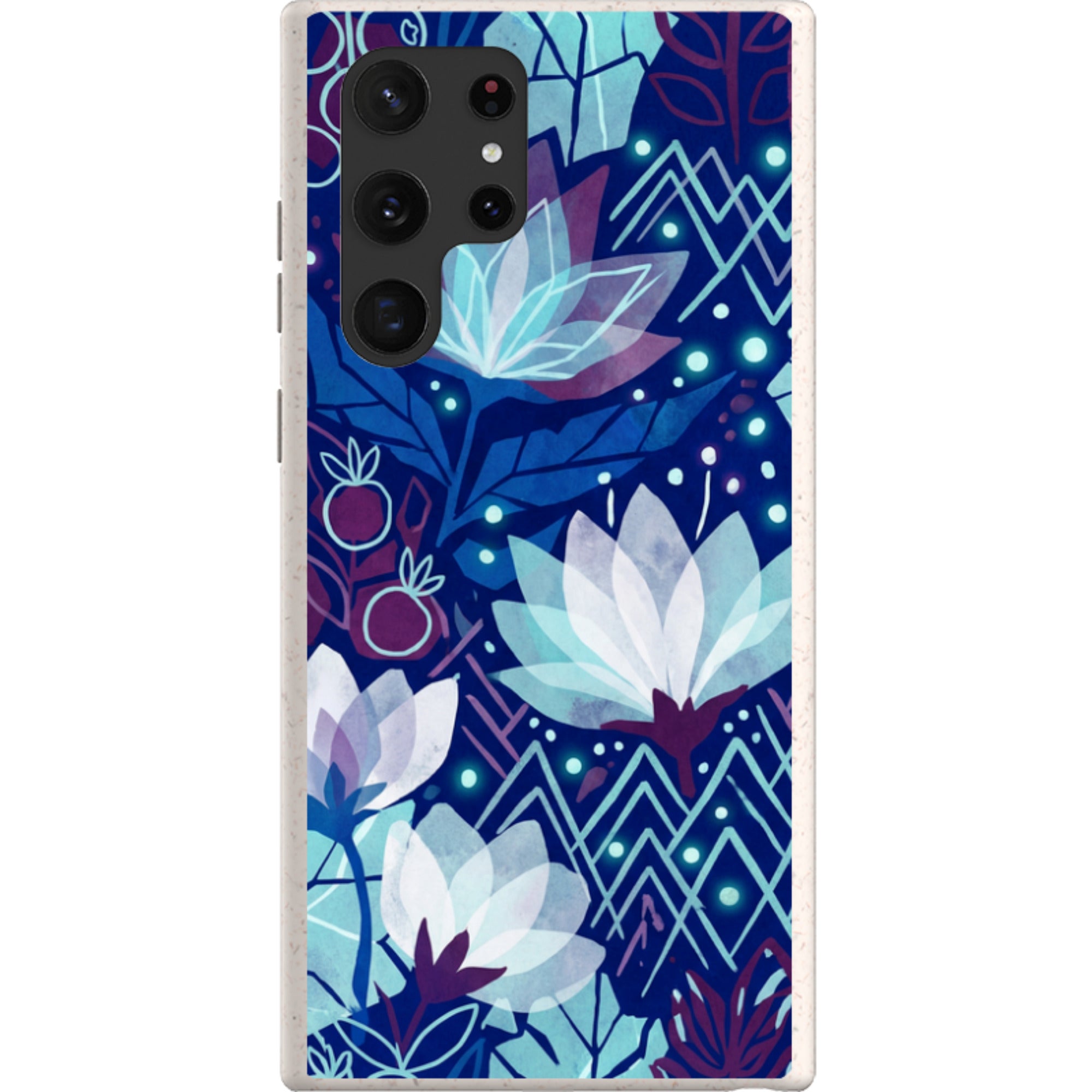 Frozen Lake Petals by Aino Kallio - Samsung Galaxy Bio-degradable Case